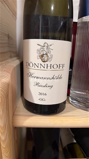 Nahe Grand Cru Dönnhoff Hermannshöhle 2016