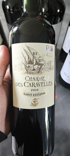 Burdeos Saint-Estèphe Charme des Caravelles 2016