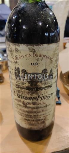 Bordeaux Côtes-de-bourg Château Fougas 1989