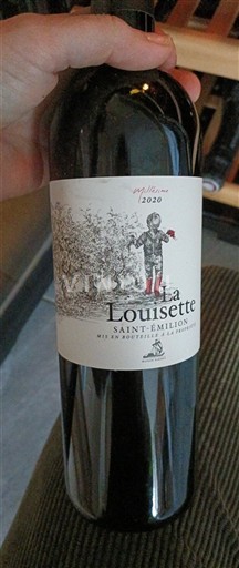 Bordeaux Saint-Émilion La Louisette 2020