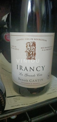 Burgundy Irancy Benoît Cantin La Grande Côte Non-Vintage