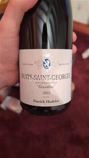 Burgundy Nuits-Saint-Georges Patrick Hudelot Gravelles 2023