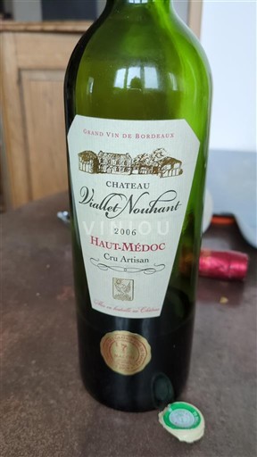 Bordeaux Haut-Médoc Château Viallet Nouhant 2006