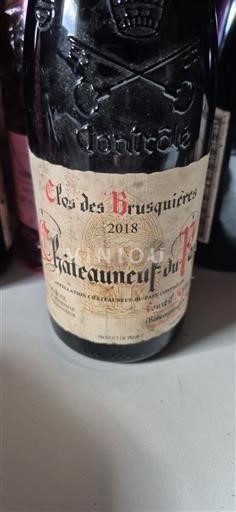 Valle del Ródano Châteauneuf-du-Pape. Clos des Brusquières 2018