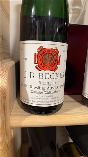 Rheingau J.B. Becker Wallufer Walkenberg 2010