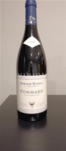 Burgundy Pommard Domaine Mazilly Père & Fils 2018