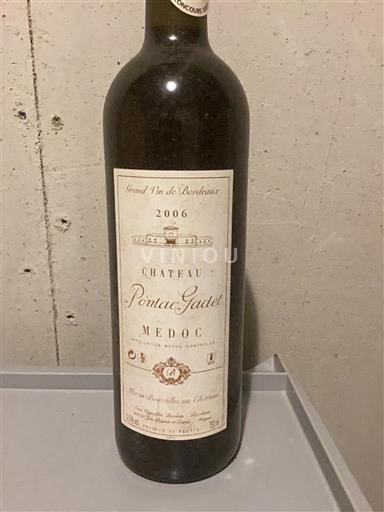 Bordeaux Médoc Château Pontac Gadet 2006