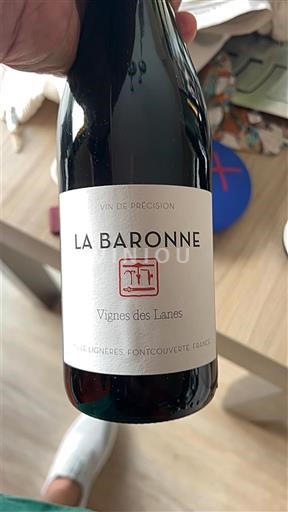 Languedoc Corbières La Baronne Vignes des Lanes Không niên vụ