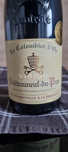Rhônedalen Châteauneuf-du-Pape Le Colombier Or 2022