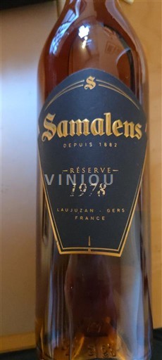 Burgundi Marsannay Samalens Réserve 1978