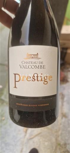Rhône-dalen Costières-de-nîmes Château Valcombe Prestige 2021