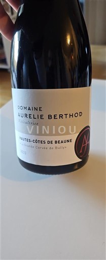 Bourgogne Hautes Côtes de Beaune Domaine Aurélie Berthod La Grande de Bully 2023