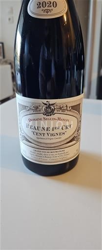 Burgundy Beaune Premier Cru Domaine Seguin-Manuel Cent Vignes 2020