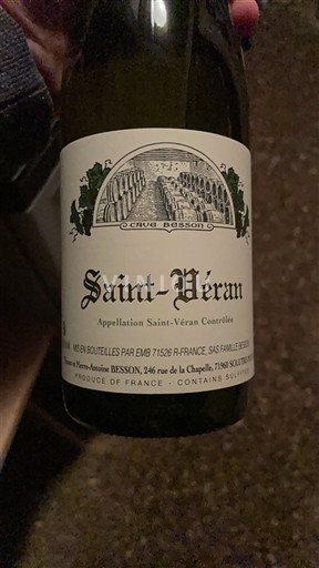 Burgundsko Saint-Véran Famille Besson Besson 2023