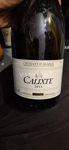 Alsace Alsace-kuohuviini La Cave de Hunawihr CaliXte 2013
