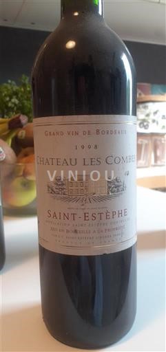Bordeaux Saint-Estèphe Château Les Combes 1998