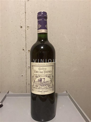 Bordeaux Saint-Estèphe Cru Bourgeois Supérieur Château Tour des Termes 2016