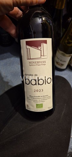 Languedoc Minervois Domaine Babio 2023