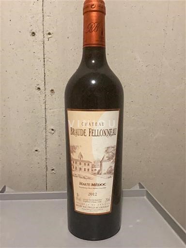 Bordeaux Haut-Médoc Château Braude Fellonneau 2012