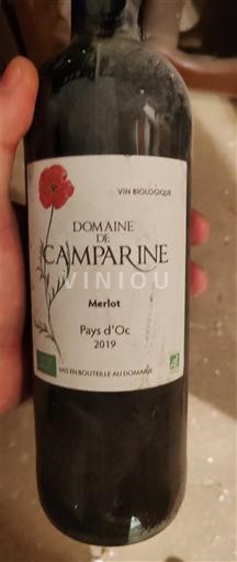 Linguadoca e Rossiglione Paese d'Oc Domaine Camparine 2019