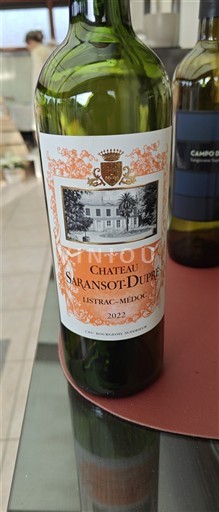 Burdeos Listrac-Médoc Château Saransot-Dupré 2022