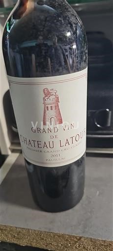 Bordeaux Pauillac Grand Cru Château Latour Grand Vin de Château Latour 2011