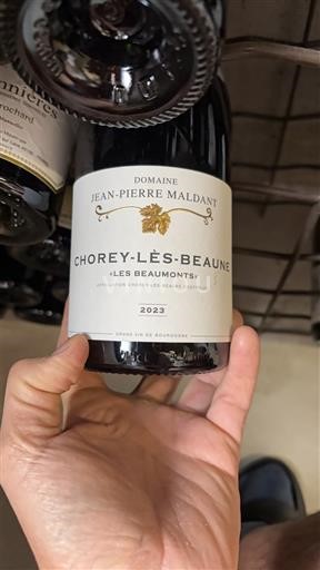 Burgundy Chorey-lès-Beaune Domaine Jean-Pierre Maldant Les Beaumonts 2023