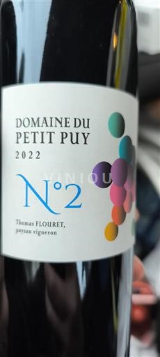 Sudoeste Bergerac Domaine Petit Puy N°2 2022