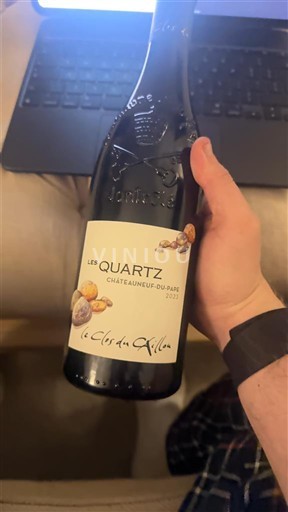 Thung lũng Rhône Châteauneuf-du-pape Le Clos du Caillou Les Quartz 2023
