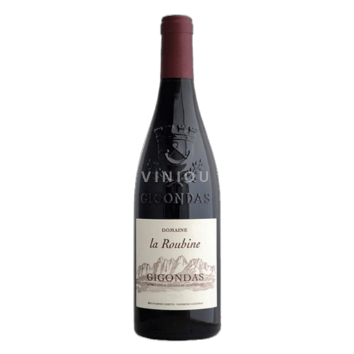 Rhônen laakso Gigondas Domaine La Roubine 2014