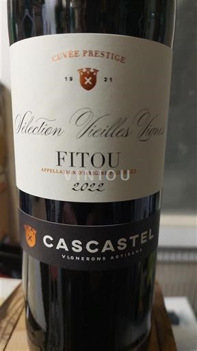 Languedoc Fitou Cascatel Prestige Sélection Vieilles Vignes 2022