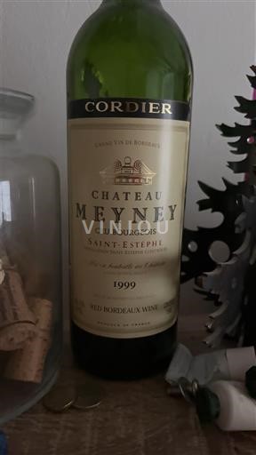 Bordeaux Saint-Estèphe Cru Bourgeois Château Meyney 1999