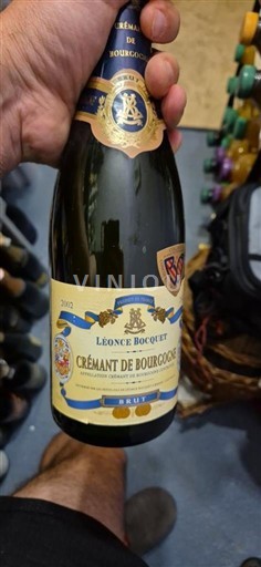 Bourgondië Crémant de Bourgogne Léonce Bocquet 2002