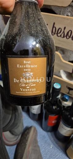 Loiren laakso Vouvray Chanceny Brut Excellence 2012