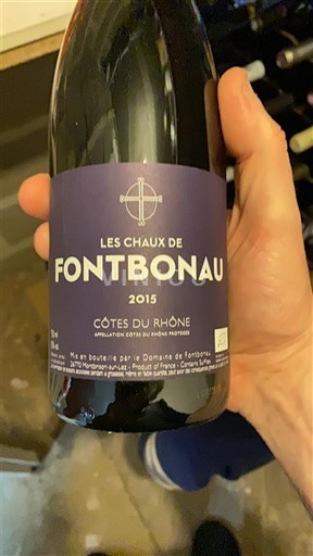 Valle del Ródano Côtes del Ródano Fontbonau Les Chaux de Fontbonau 2015