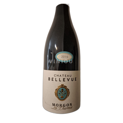 Vin Rouge sec Les Charmes Château Bellevue 2015 France Beaujolais Morgon AOC