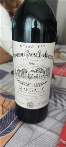 Bordeaux Margaux Château Deyrem Valentin 1988
