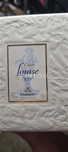 Champagne Pommery Louise 1999