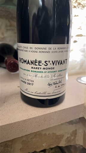 Borgogna Romanée-saint-vivant Grand Cru Domaine La Romanée-Conti Romanée-St-Vivant Marey-Monge 2017