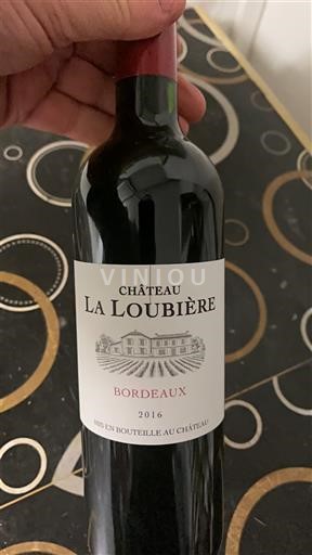 Bordeaux Château La Loubière 2016