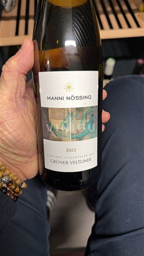 Trentino-Južna Tirolska Alto Adiže Dolina Isarco Manni Nossing Grüner Veltliner 2022