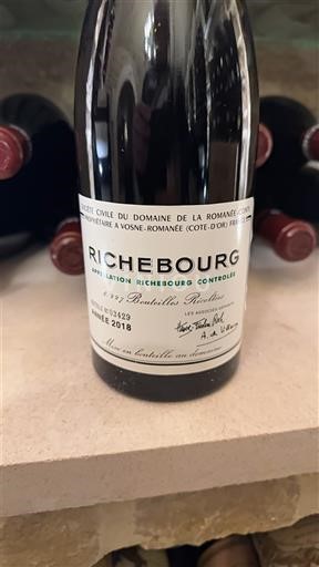 Borgogna Richebourg Grand Cru Domaine La Romanée-Conti 2018