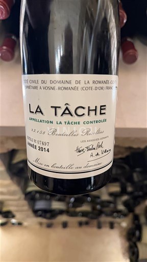 Burgundi La Tâche Grand Cru Domaine La Romanée-Conti La Tâche 2014