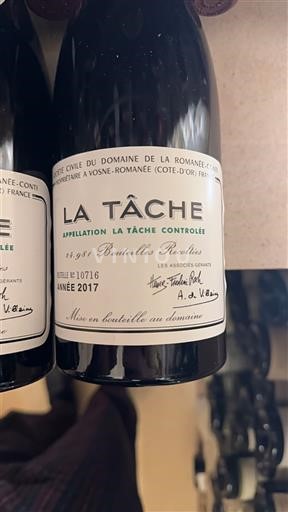 Burgundi La Tâche Grand Cru Domaine La Romanée-Conti 2017