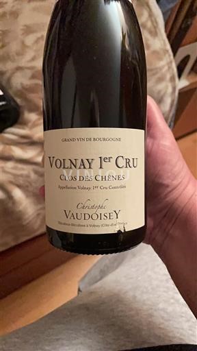 Bourgogne Volnay Premier Cru Christophe Vaudoisey Clos des Chênes 2017