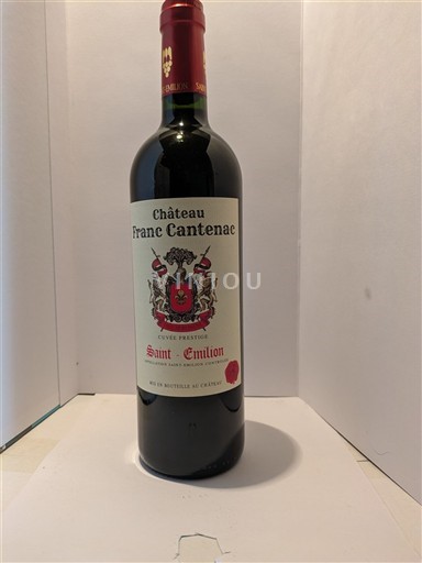 Bordeaux Saint-Émilion Château Franc Cantenac Prestige 2022