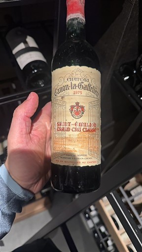 Bordeaux Saint-Émilion Grand Cru Classé Canon-la-Gaffelière 1975