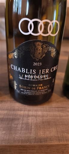 Borgoña No especificado Premier Cru Domaine Sorin de France Montmains 2023