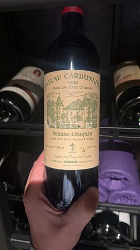 Bordeaux Pessac-Léognan Grand Cru Classé Château Carbonnieux 1990