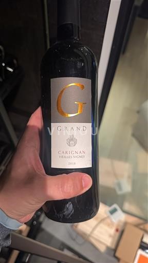 Languedoc ja Roussillon Katalonianrinteet G.R.A.N.D Carignan Vieilles Vignes 2018